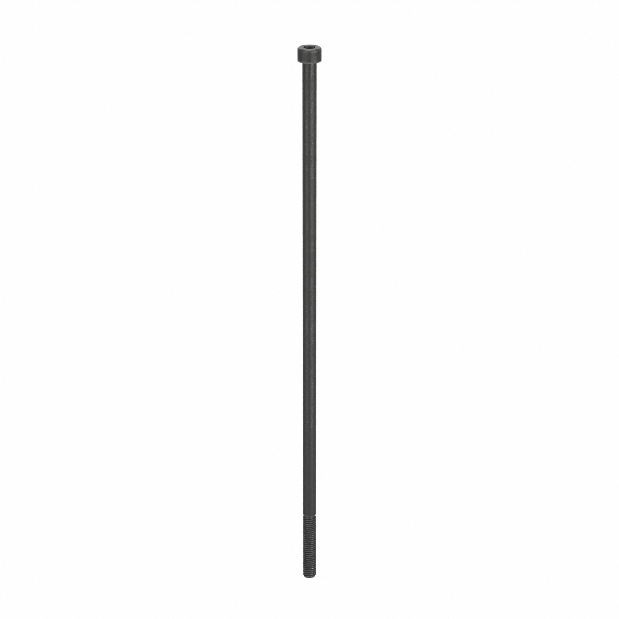 Socket Head Cap Screw: M5x0.80 Thread Size, 200 mm Lg, Std, Black Oxide, Alloy Steel, 10 PK