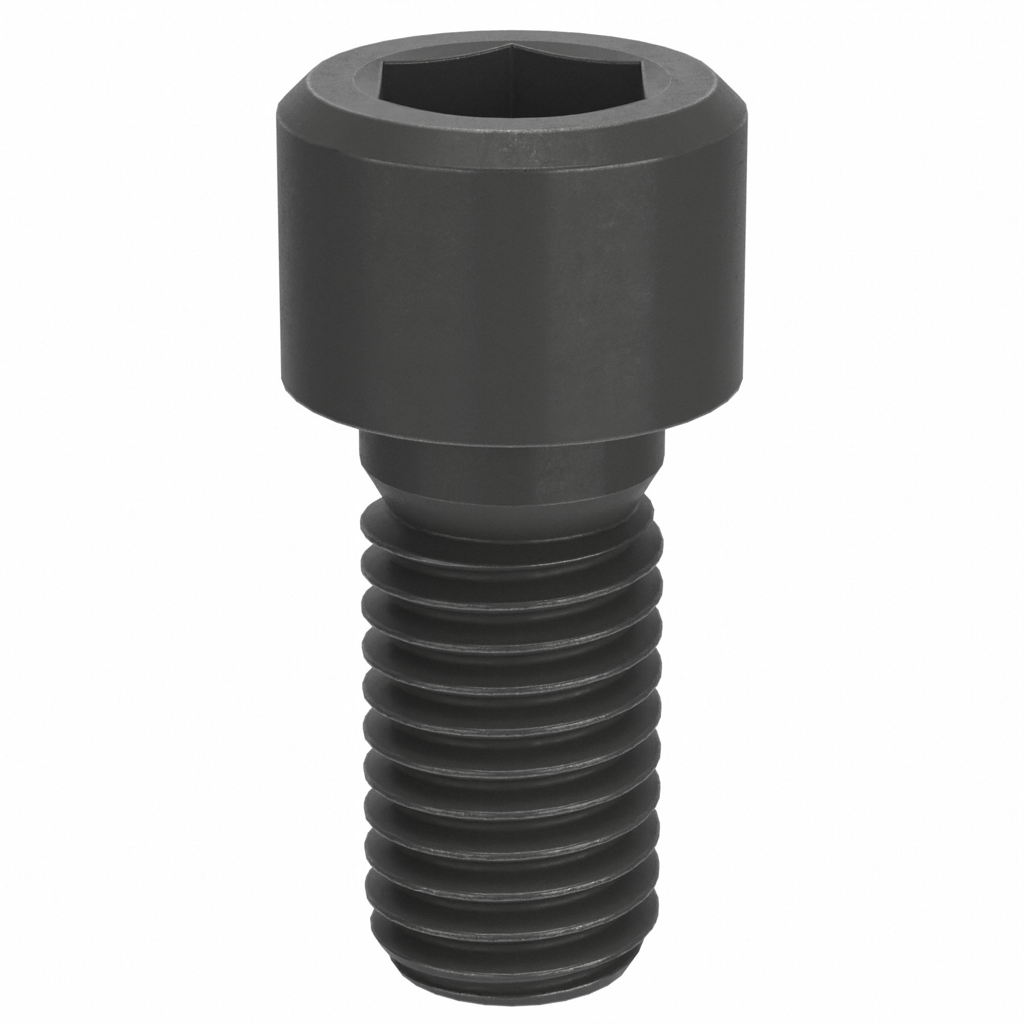 Socket Head Cap Screw: M12x1.75 Thread Size, 25 mm Lg, Std, Black Oxide, Alloy Steel, 50 PK