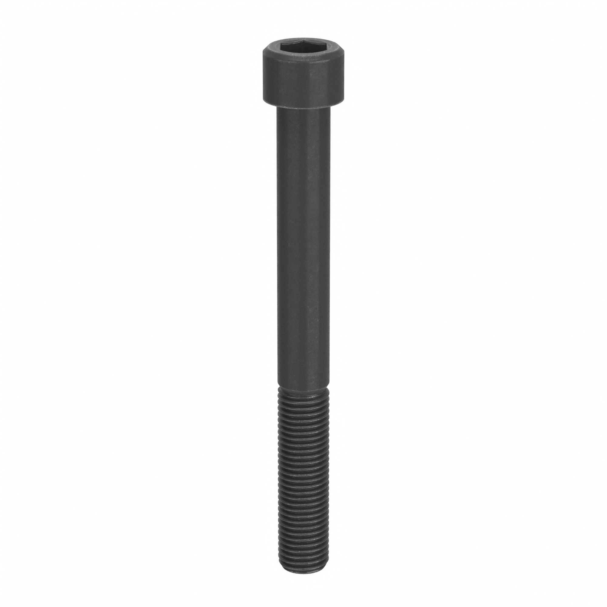 Socket Head Cap Screw: M20x2.50 Thread Size, 190 mm Lg, Std, Black Oxide, Alloy Steel, 5 PK