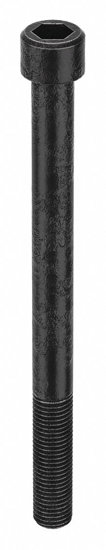 Socket Head Cap Screw: M20x2.50 Thread Size, 250 mm Lg, Std, Black Oxide, Alloy Steel, 5 PK