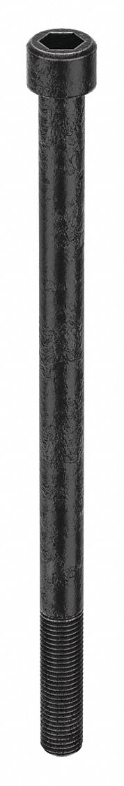 Socket Head Cap Screw: M20x2.50 Thread Size, 340 mm Lg, Std, Black Oxide, Alloy Steel, Class 12.9