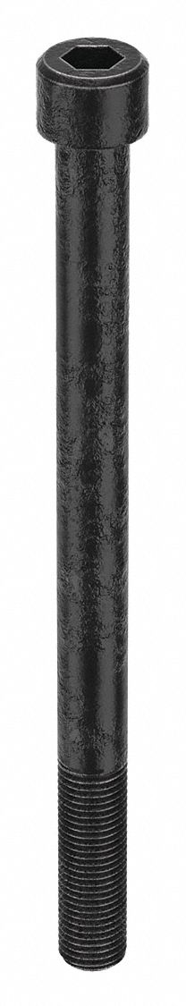 Socket Head Cap Screw: M30x3.50 Thread Size, 400 mm Lg, Std, Black Oxide, Alloy Steel, Class 12.9