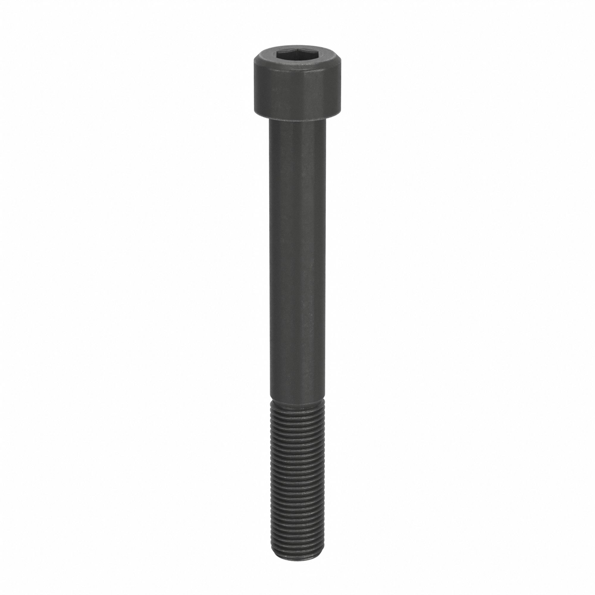 Socket Head Cap Screw: M33x3.50 Thread Size, 280 mm Lg, Std, Black Oxide, Alloy Steel, Class 12.9