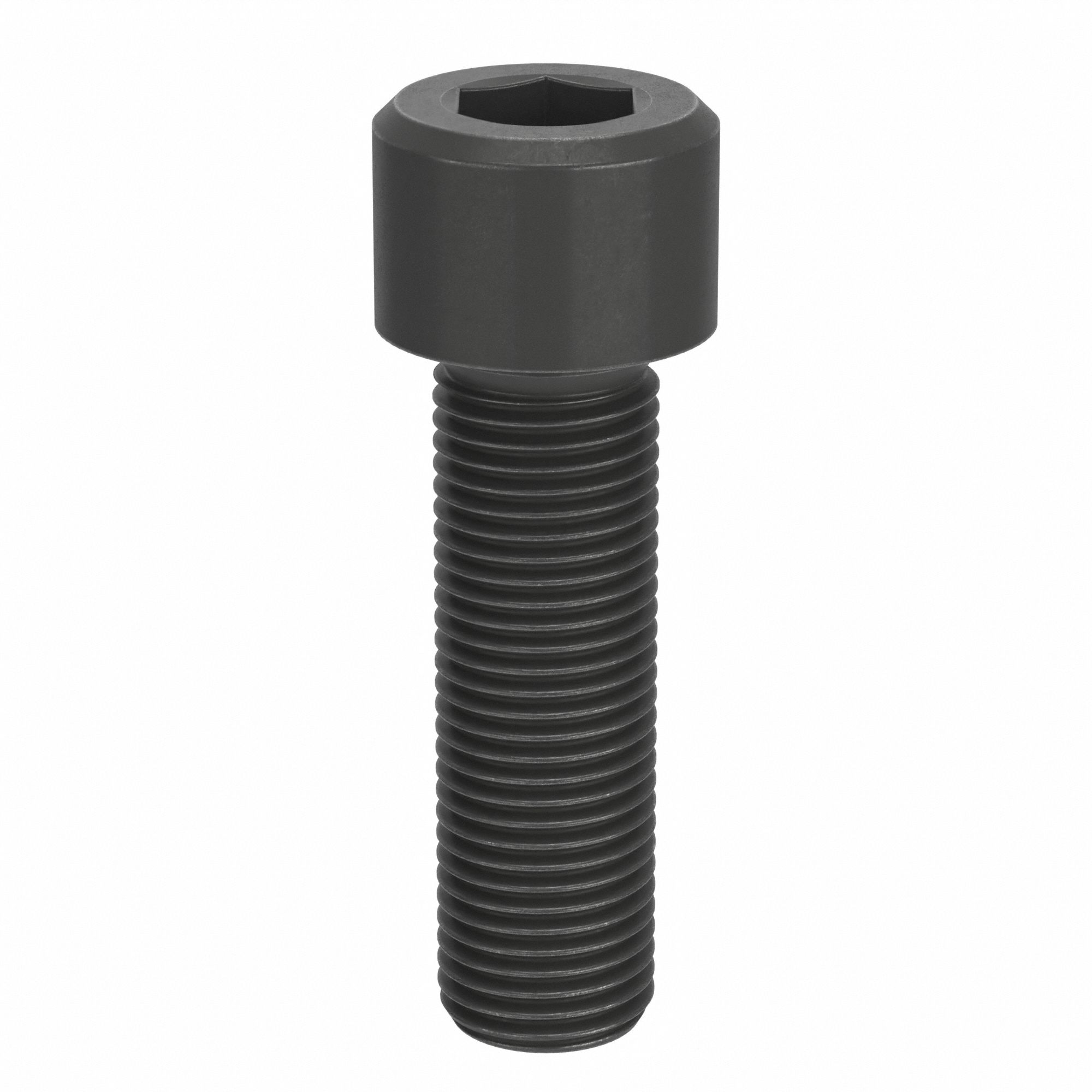 Socket Head Cap Screw: M48x5.00 Thread Size, 160 mm Lg, Std, Black Oxide, Alloy Steel, Class 12.9