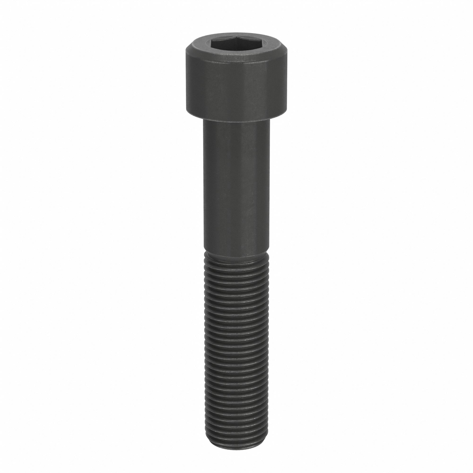 Socket Head Cap Screw: M48x5.00 Thread Size, 260 mm Lg, Std, Black Oxide, Alloy Steel, Class 12.9