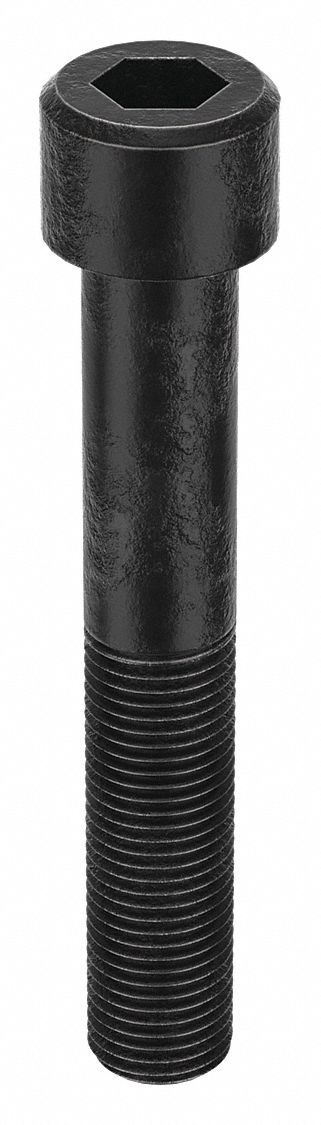 Socket Head Cap Screw: M48x5.00 Thread Size, 300 mm Lg, Std, Black Oxide, Alloy Steel, Class 12.9