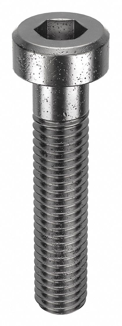 Socket Head Cap Screw: M5x0.80 Thread Size, 25 mm Lg, Low-Profile Std, Black Oxide, 100 PK