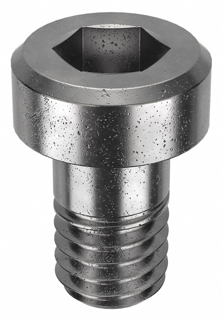 Socket Head Cap Screw: M6x1.00 Thread Size, 10 mm Lg, Low-Profile Std, Black Oxide, 100 PK