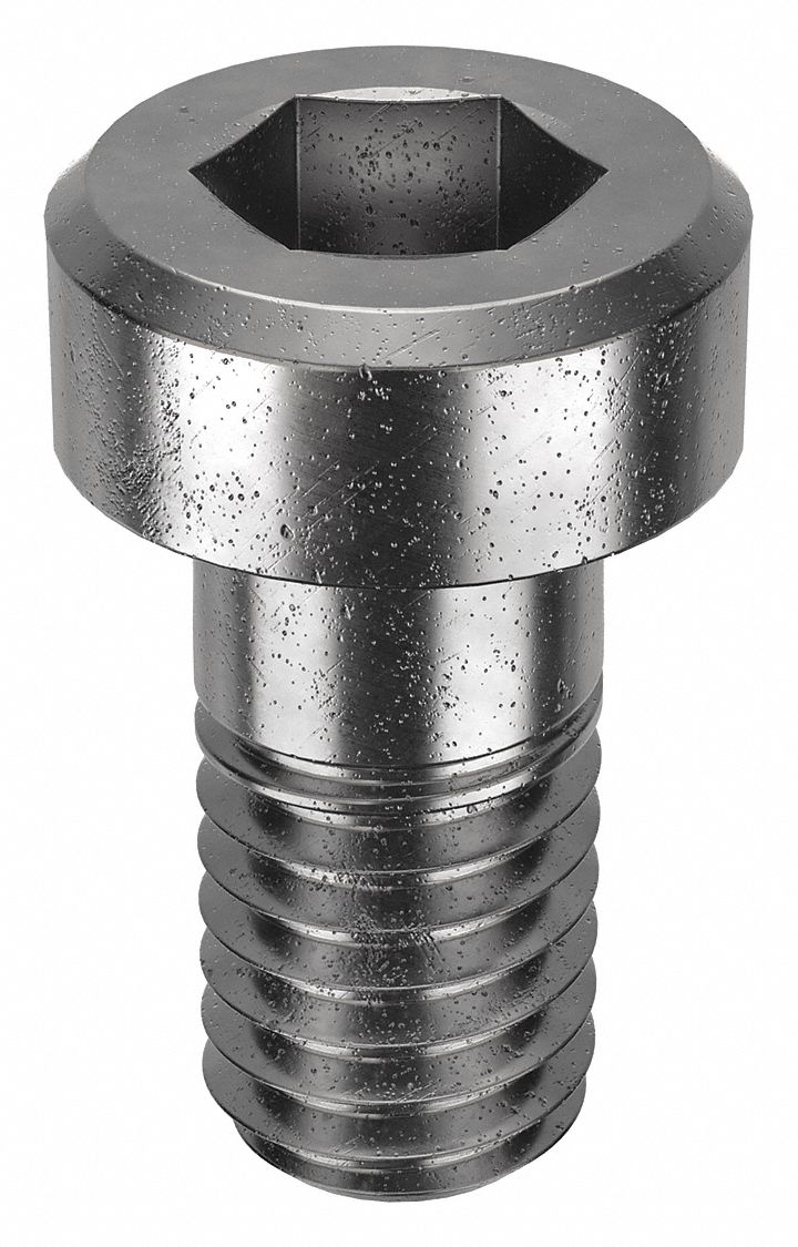 Socket Head Cap Screw: M6x1.00 Thread Size, 12 mm Lg, Low-Profile Std, Black Oxide, 100 PK