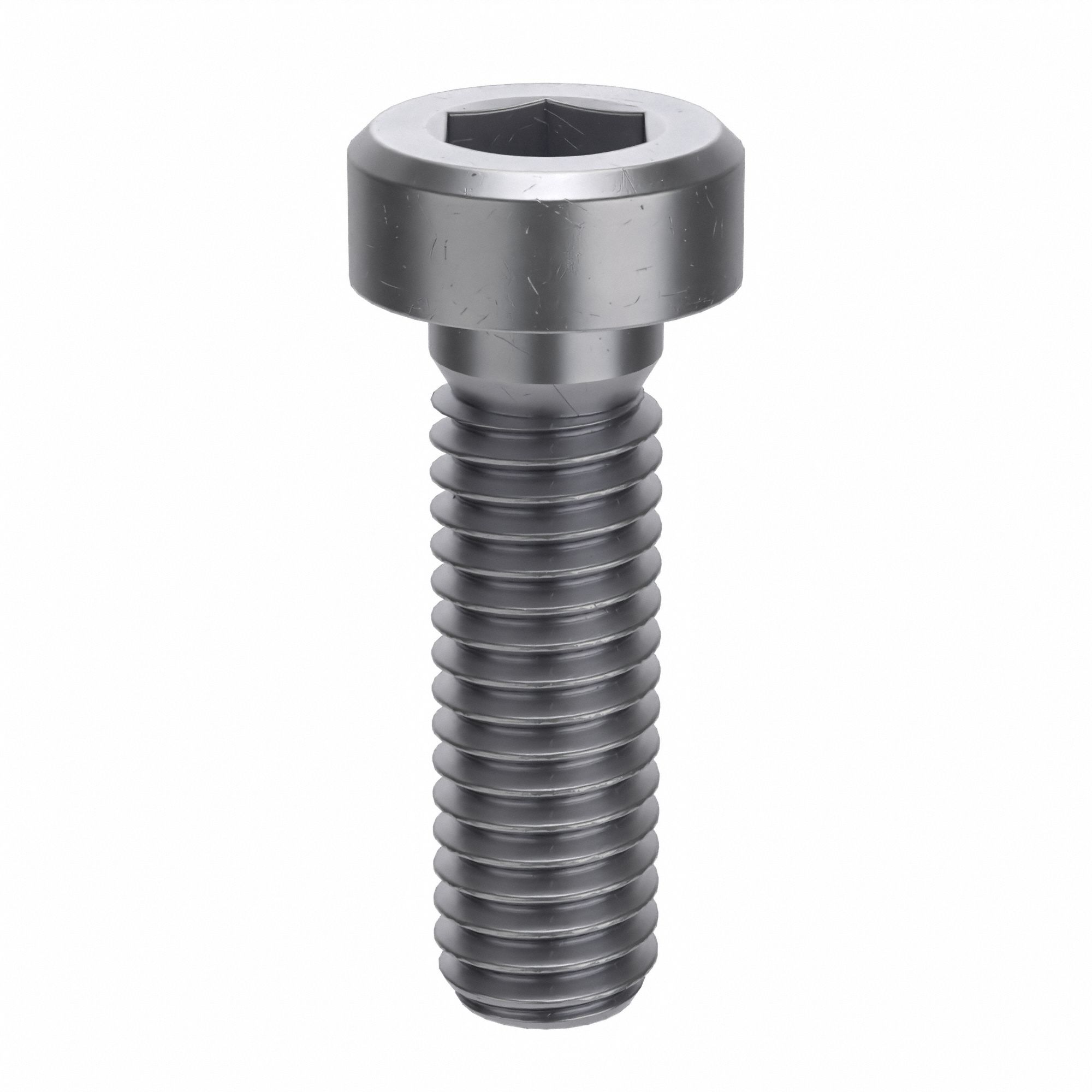 Socket Head Cap Screw: M6x1.00 Thread Size, 20 mm Lg, Low-Profile Std, Black Oxide, 100 PK