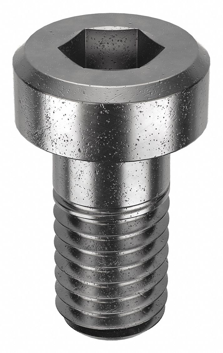 Socket Head Cap Screw: M8x1.25 Thread Size, 16 mm Lg, Low-Profile Std, Black Oxide, 100 PK