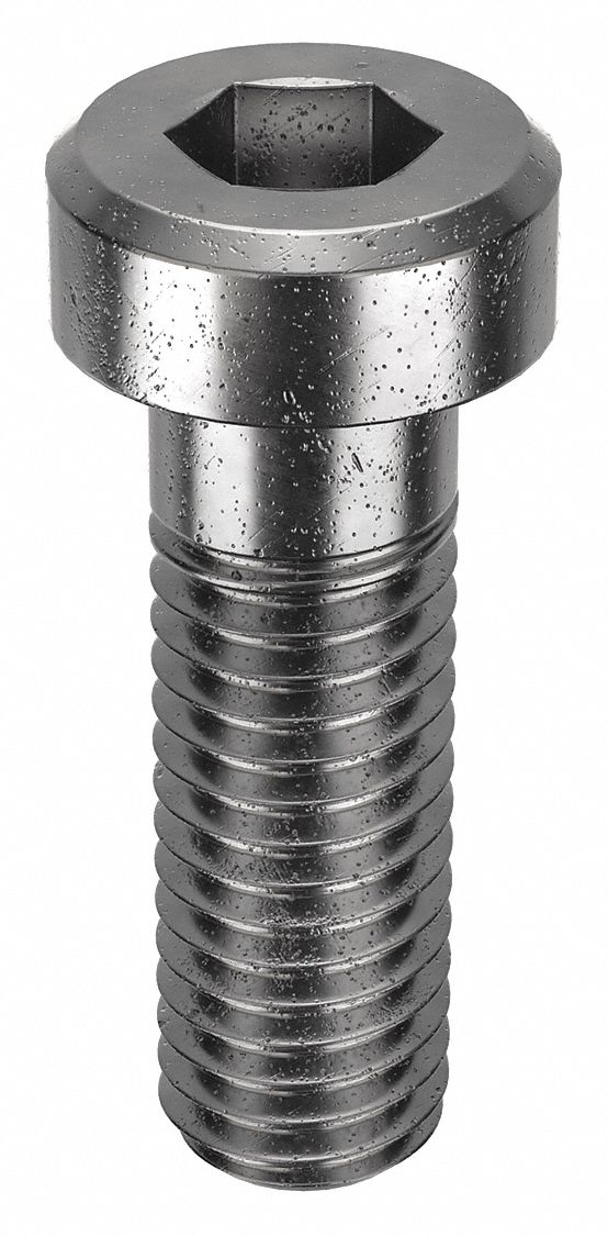 Socket Head Cap Screw: M8x1.25 Thread Size, 25 mm Lg, Low-Profile Std, Black Oxide, 100 PK