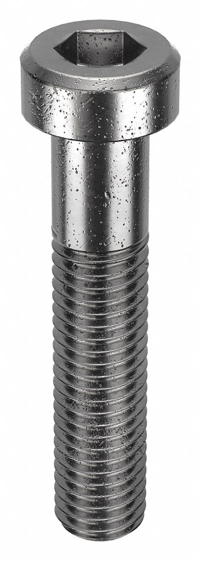 Socket Head Cap Screw: M10x1.50 Thread Size, 50 mm Lg, Low-Profile Std, Black Oxide, 50 PK