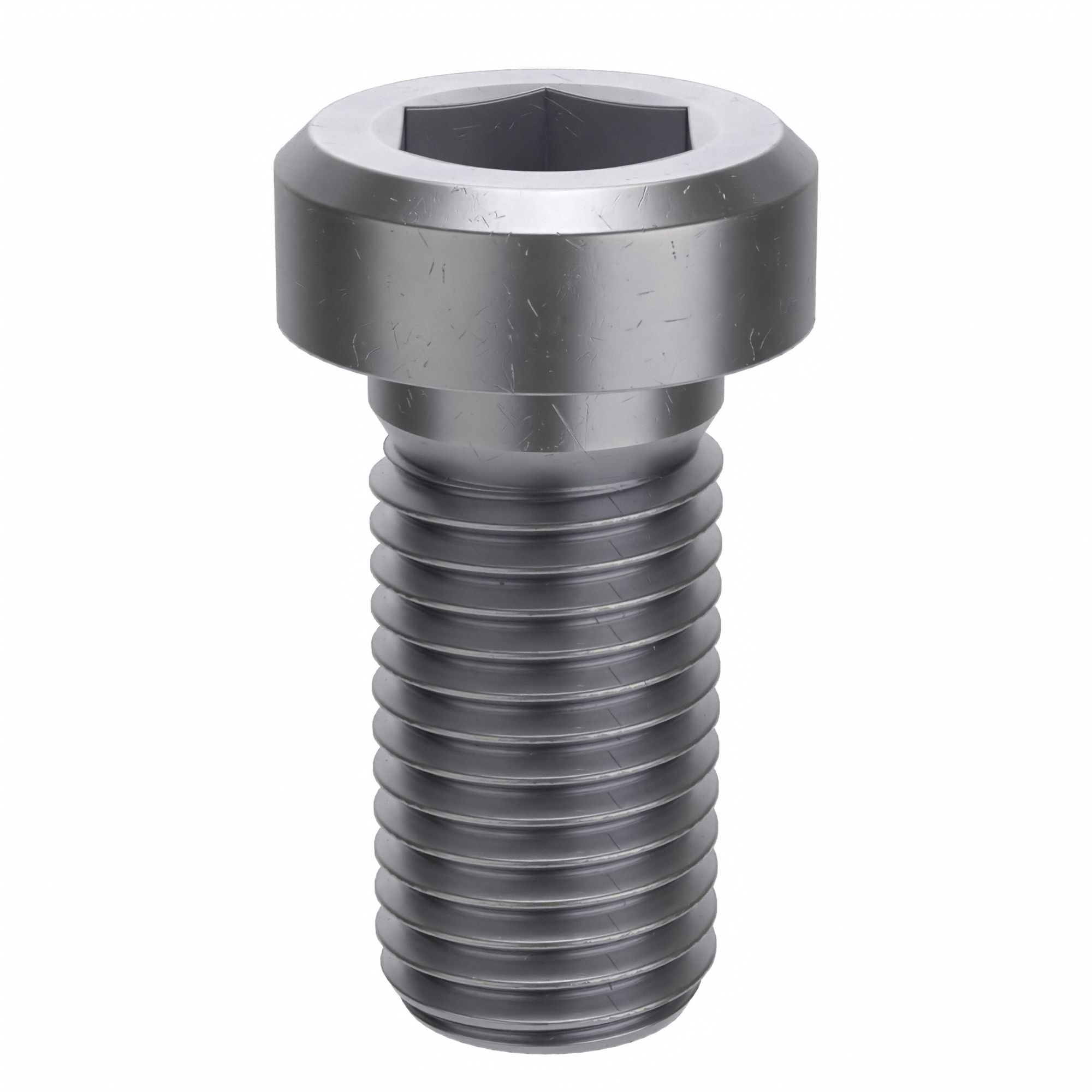 Socket Head Cap Screw: M24x3.00 Thread Size, 50 mm Lg, Low-Profile Std, Black Oxide, Class 8.8, 5 PK