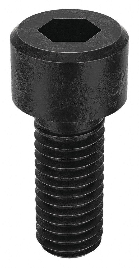 Socket Head Cap Screw: M8x1.00 Thread Size, 20 mm Lg, Std, Black Oxide, Alloy Steel, 100 PK