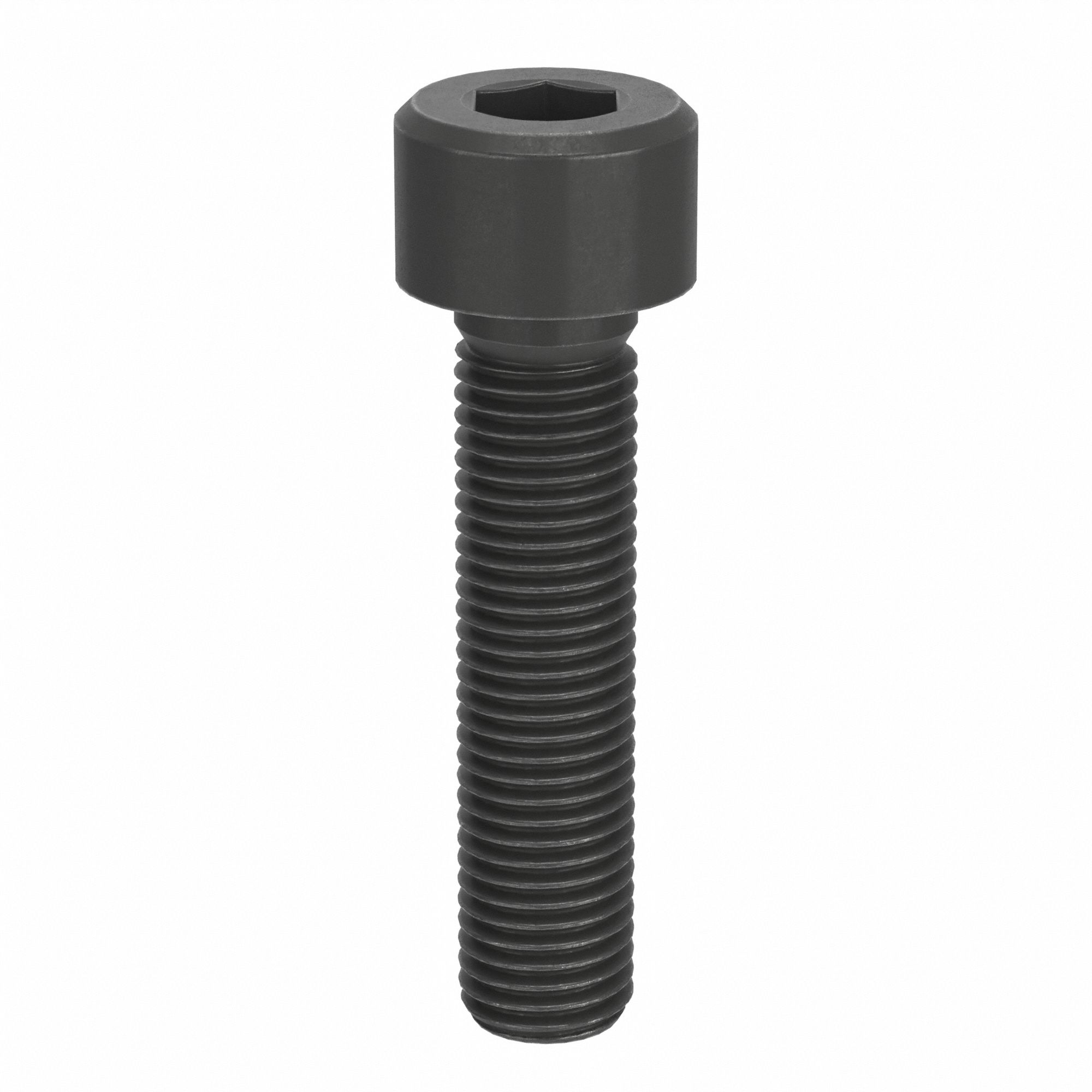 Socket Head Cap Screw: M8x1.00 Thread Size, 35 mm Lg, Std, Black Oxide, Alloy Steel, 100 PK