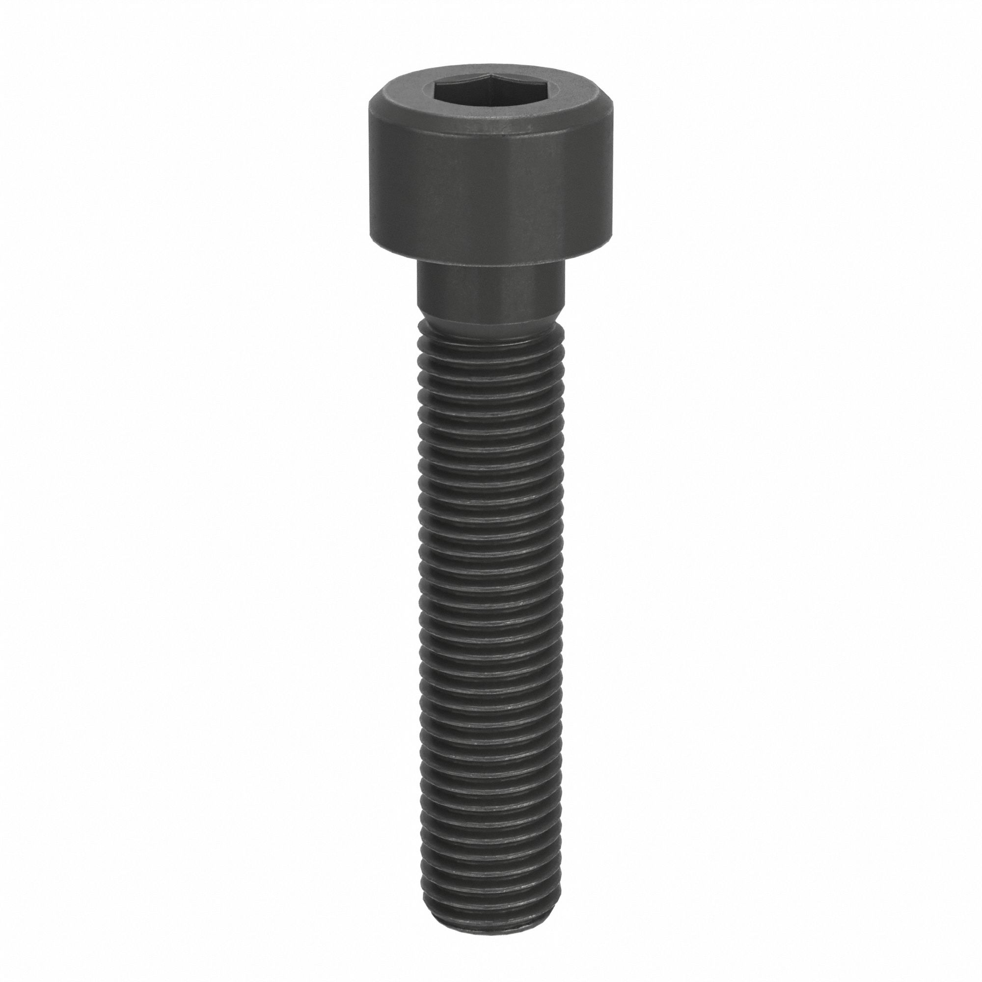 Socket Head Cap Screw: M8x1.00 Thread Size, 40 mm Lg, Std, Black Oxide, Alloy Steel, 100 PK