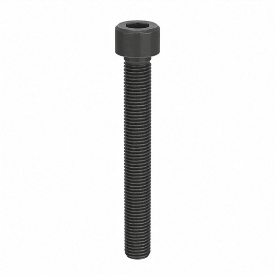 Socket Head Cap Screw: M10-1.25 Thread Size, 80 mm Lg, Std, Black Oxide, Steel, Class 12.9, 25 PK Socket Head Cap Screw: M10-1.25 Thread Size, 80 mm Lg, Std, Black Oxide, Steel, Class 12.9, 25 PK