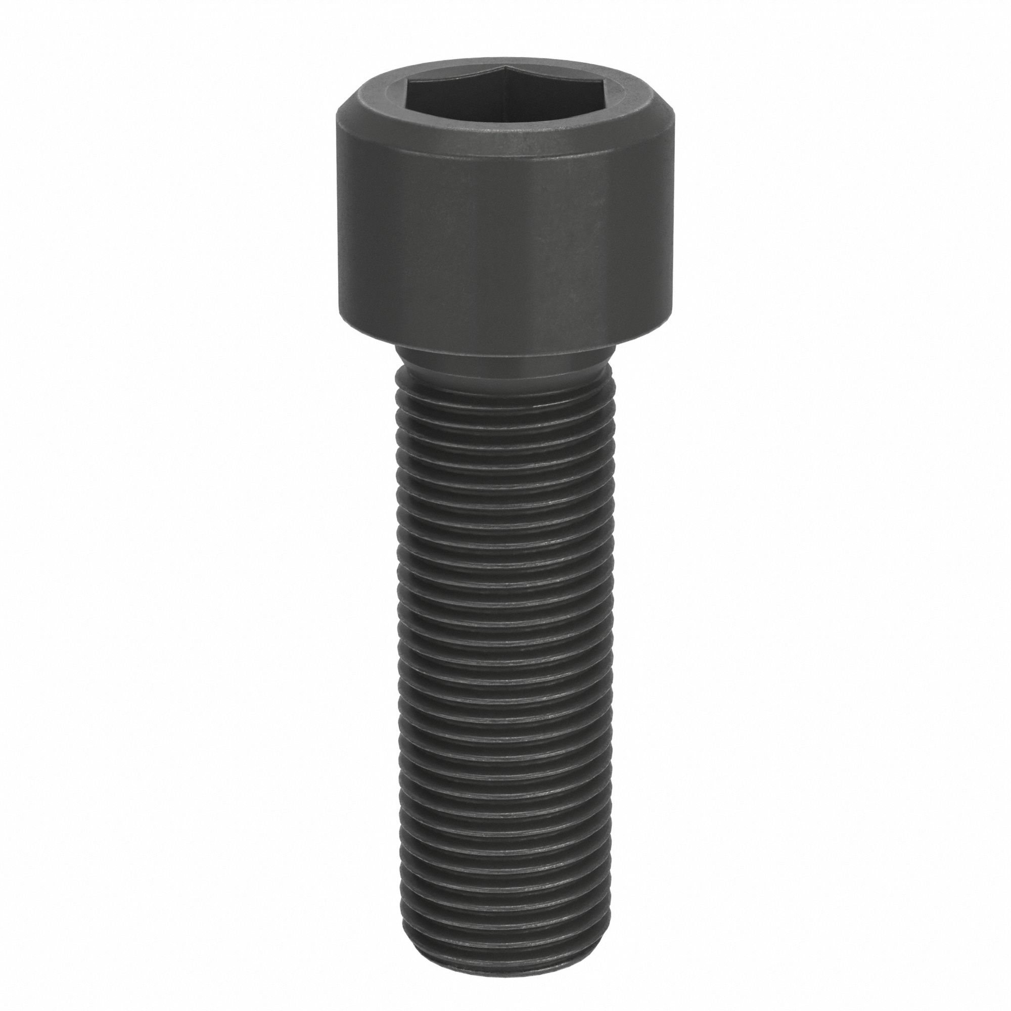 Socket Head Cap Screw: M16x1.50 Thread Size, 50 mm Lg, Std, Black Oxide, Alloy Steel, 10 PK