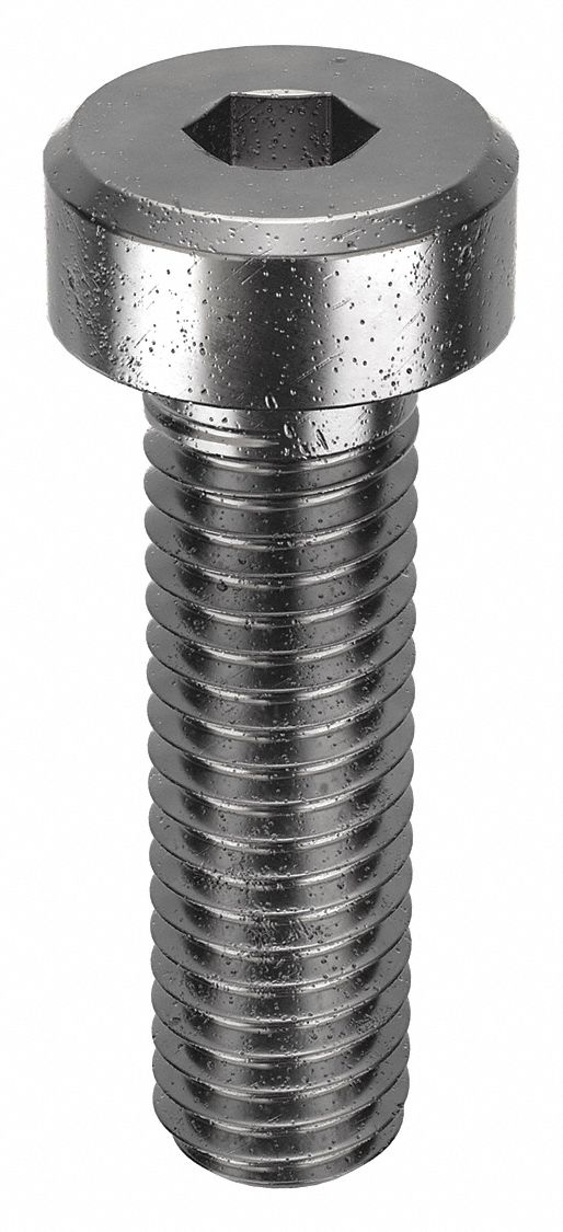 Socket Head Cap Screw: M5x0.80 Thread Size, 18 mm Lg, Low-Profile Std, Black Oxide, 100 PK
