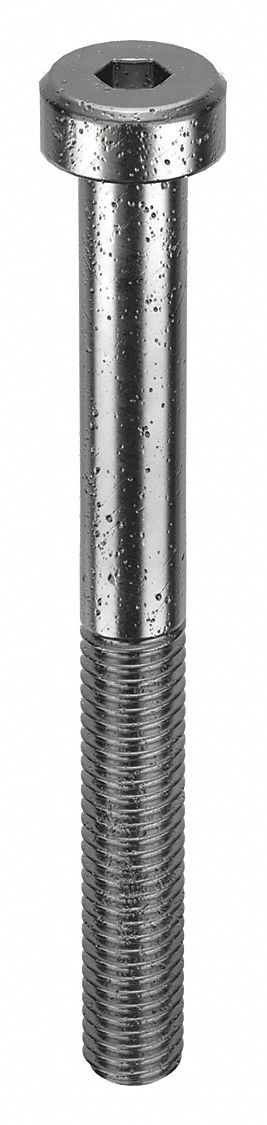 Socket Head Cap Screw: M5x0.80 Thread Size, 50 mm Lg, Low-Profile Std, Black Oxide, 100 PK