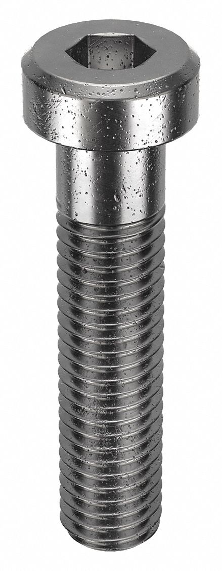 Socket Head Cap Screw: M10x1.50 Thread Size, 45 mm Lg, Low-Profile Std, Black Oxide, 50 PK