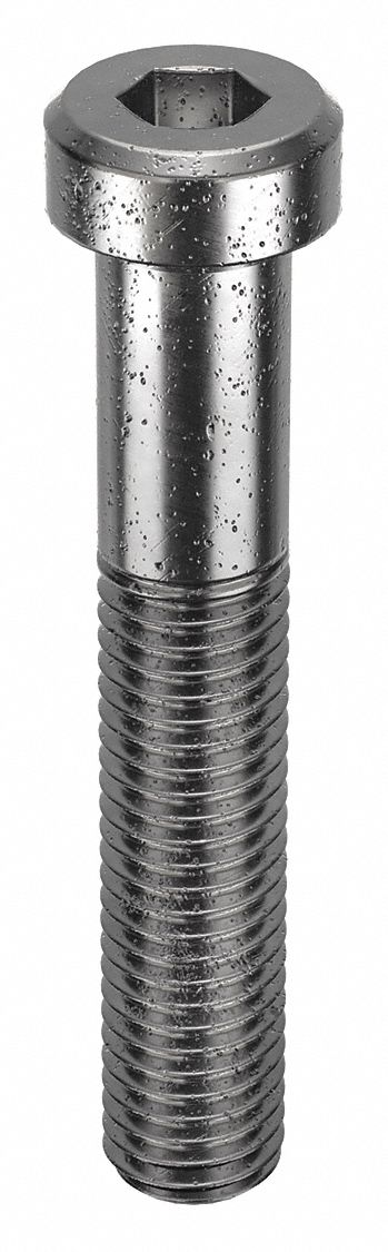 Socket Head Cap Screw: M12x1.75 Thread Size, 70 mm Lg, Low-Profile Std, Black Oxide, 25 PK