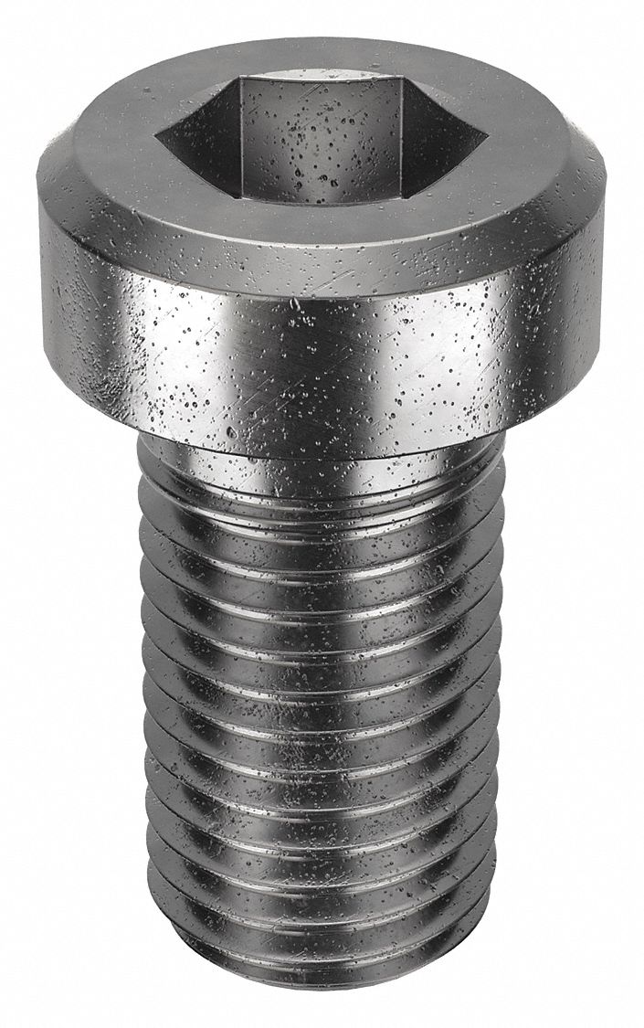 Socket Head Cap Screw: M16x2.00 Thread Size, 30 mm Lg, Low-Profile Std, Black Oxide, 25 PK