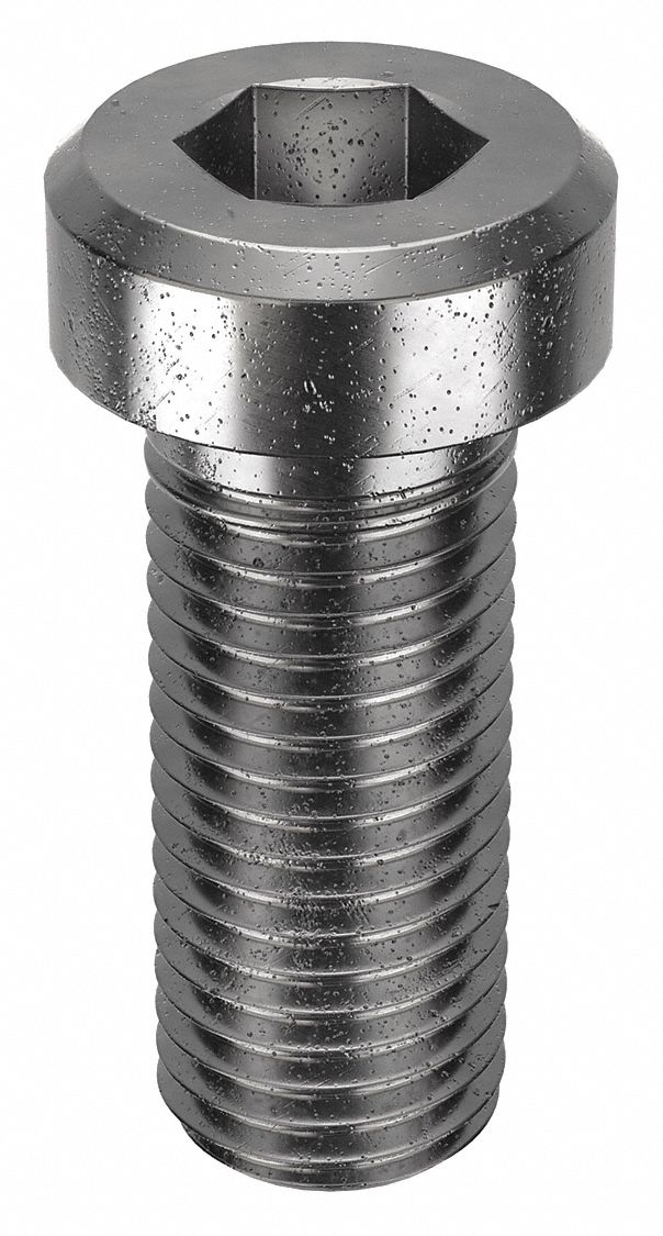 Socket Head Cap Screw: M24x3.00 Thread Size, 60 mm Lg, Low-Profile Std, Black Oxide, 10 PK