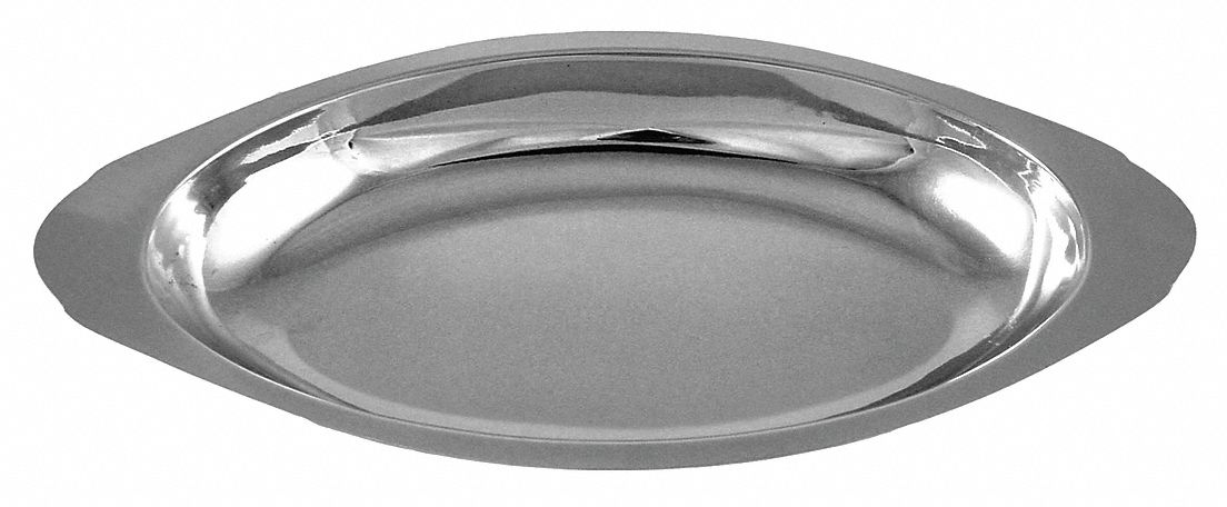 Oval Au Gratin Stainless Steel