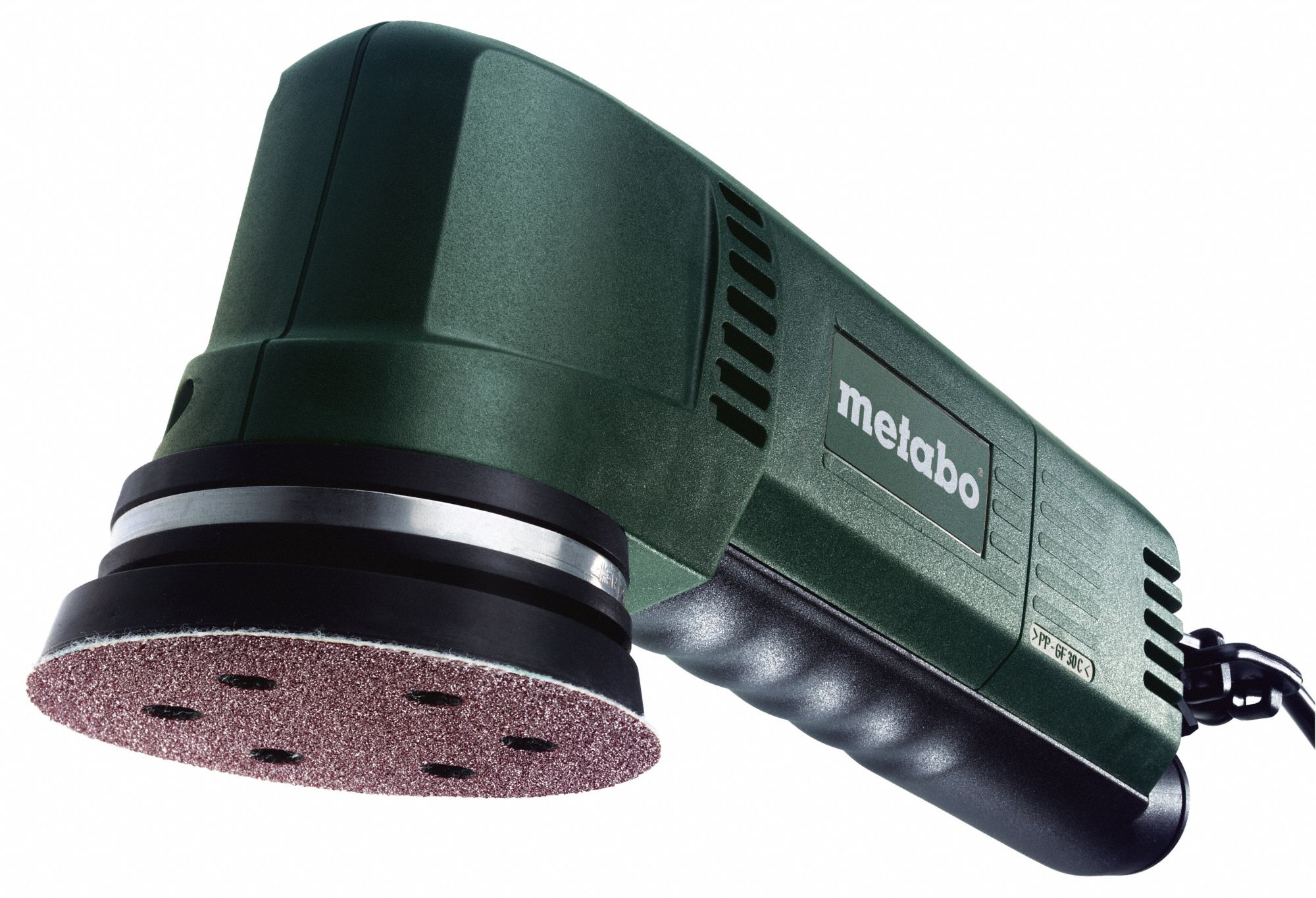 METABO Orbital Sander, Corded, HookandLoop, 3.125 in Pad Size, 2.0 A