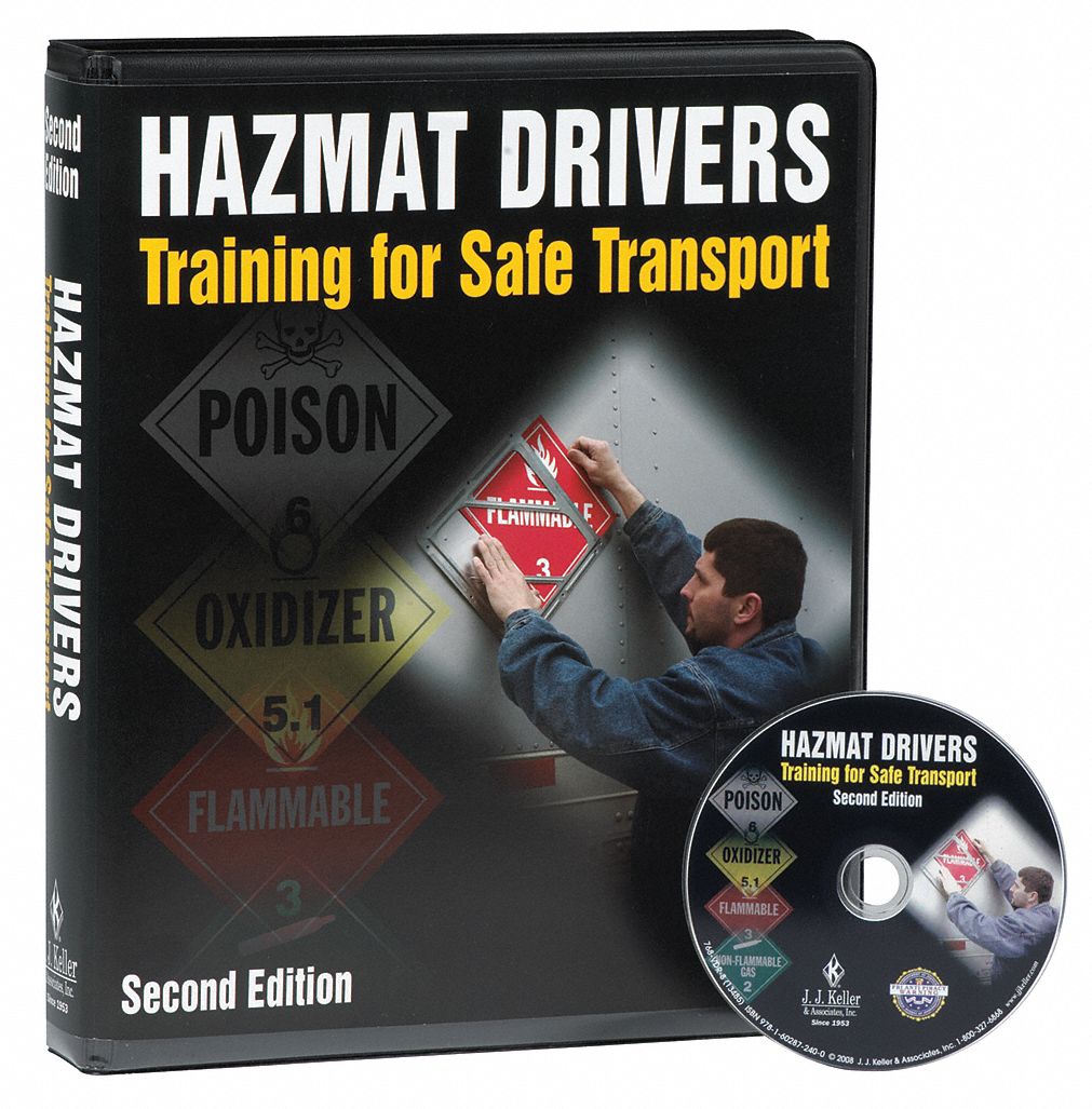 JJ KELLER, Chemical Safety, Hazmat Transportation Driver Training, DVD