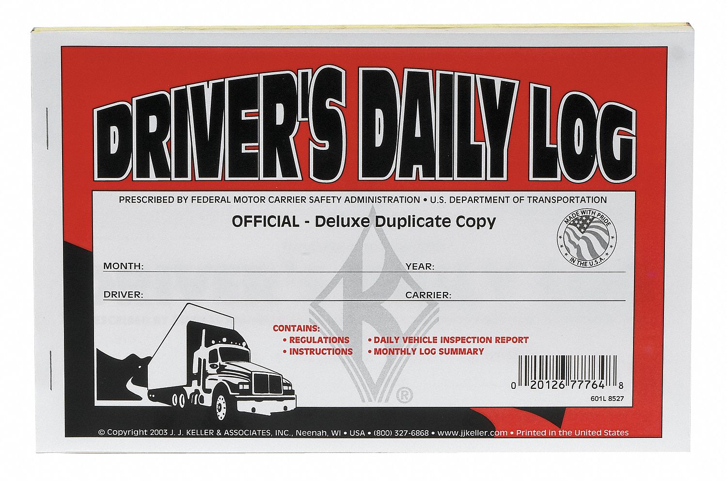 Truck Driver Log Book (2399432)