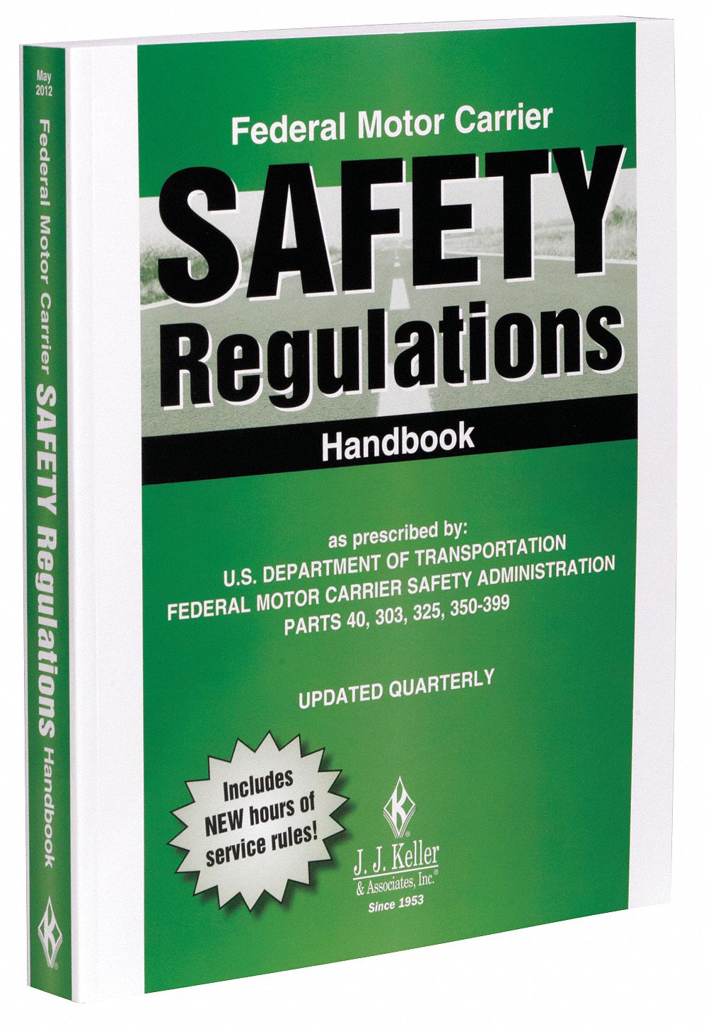 JJ KELLER, Federal Motor Carrier Safety Regulations Handbook, Paperback