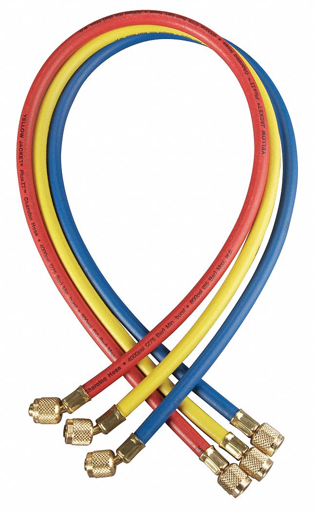 38D868 - Charging/Vacuum Hose 48 In Yellow