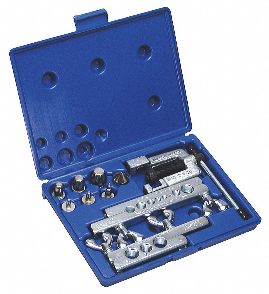 FLARING AND SWAGING TOOL, SINGLE 45 ° , 3/4 IN TUBE FLARING SIZE, SELF-CENTREING