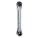 BOX END WRENCH, CHROME, 3/16 IN/1/4 IN/5/16 IN/3/8 IN HEAD SIZE, 5 1/2 IN OVERALL L