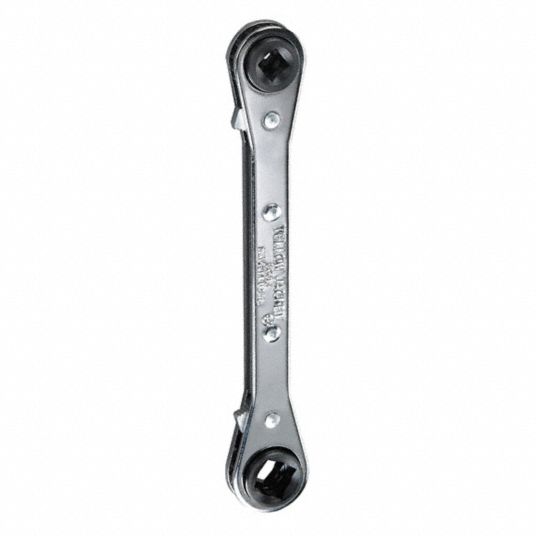 RITCHIE Ratcheting Service Valve Wrench | 3/8 in. Square X 1/2 in. Square |  1.5 Lbs 60615