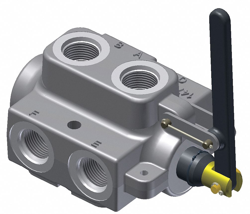 Parker Gresen DS 12 Parker Gresen Hydraulic Selector Valve 6 Way 2 