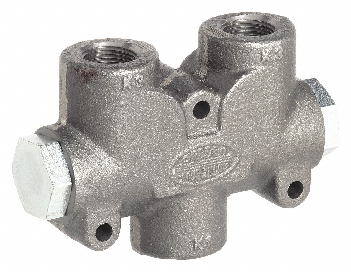 PARKER GRESEN HYDRAULIC FLOW DIVIDER,3/4 IN Hydraulic Flow Dividers
