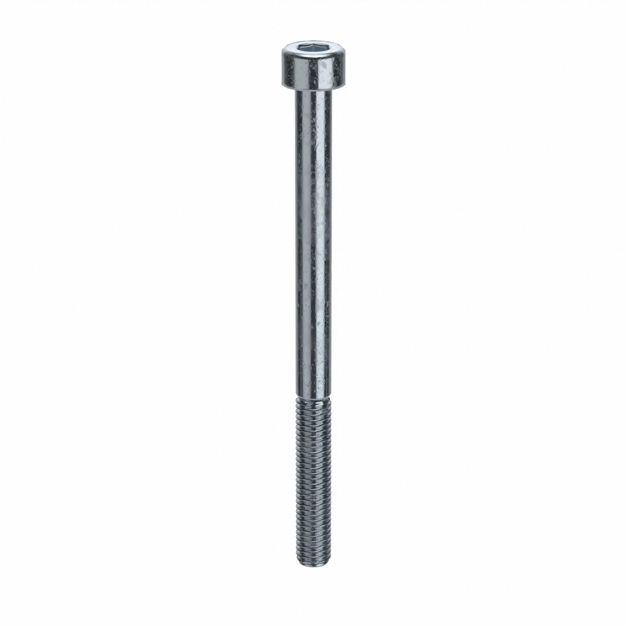 Socket Head Cap Screw: M5x0.80 Thread Size, 70 mm Lg, Std, Zinc Plated, Alloy Steel, 100 PK