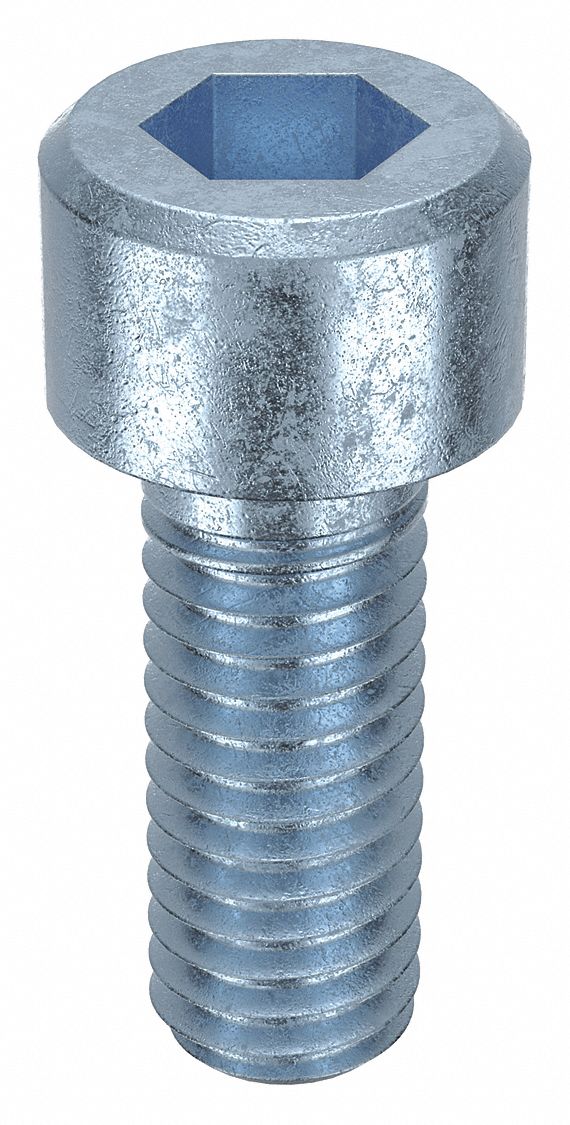 FABORY Cylindrical, Socket Head Cap Screw, M61.00, Steel, Class 8.8
