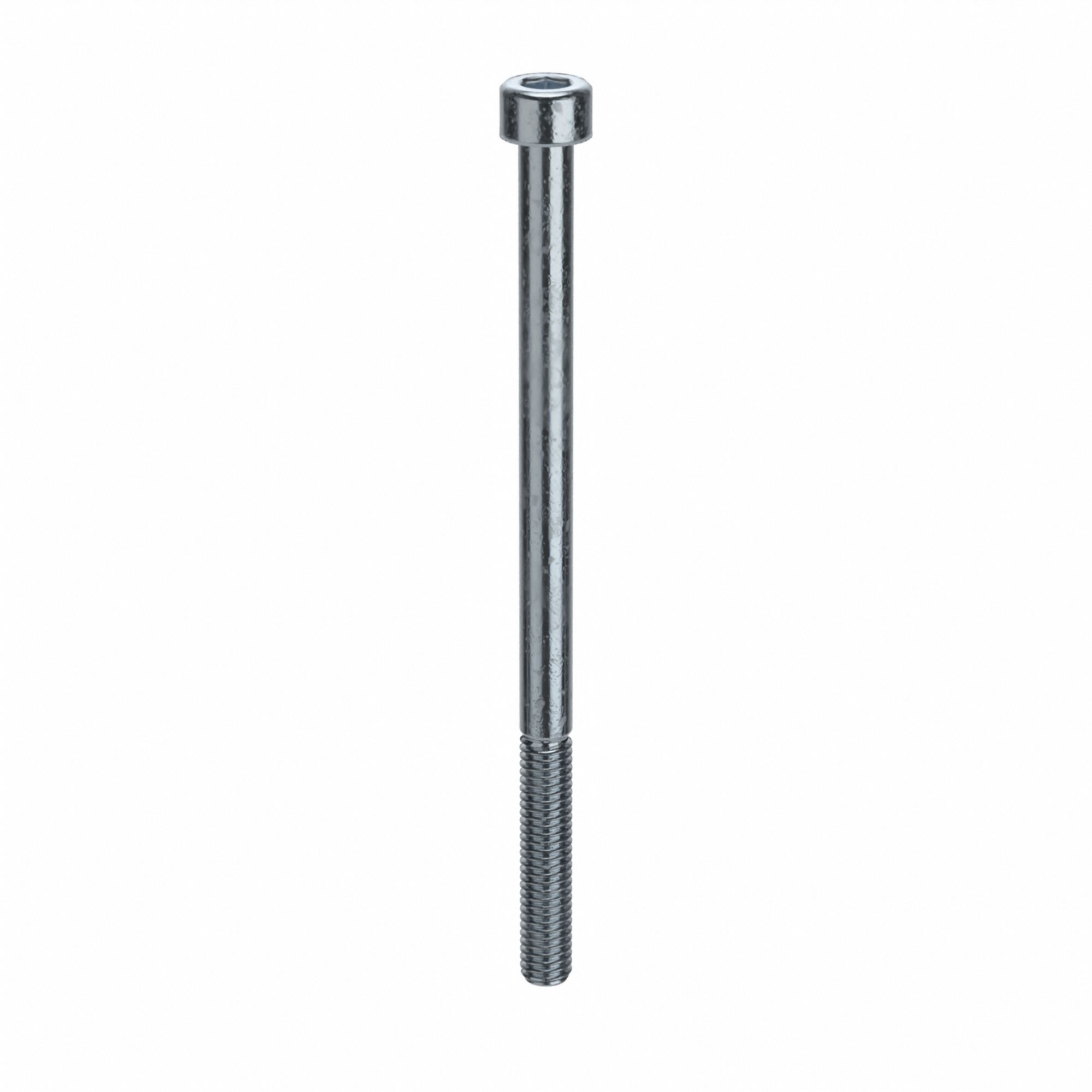 Socket Head Cap Screw: M6x1.00 Thread Size, 100 mm Lg, Std, Zinc Plated, Alloy Steel, 50 PK