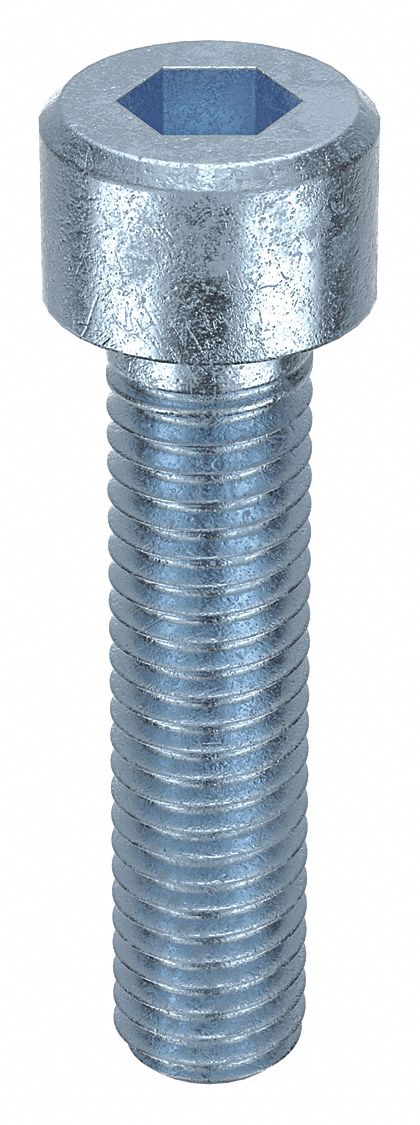 M8-1.25 Thread Size, 35 mm Lg, Socket Head Cap Screw - 38DD42