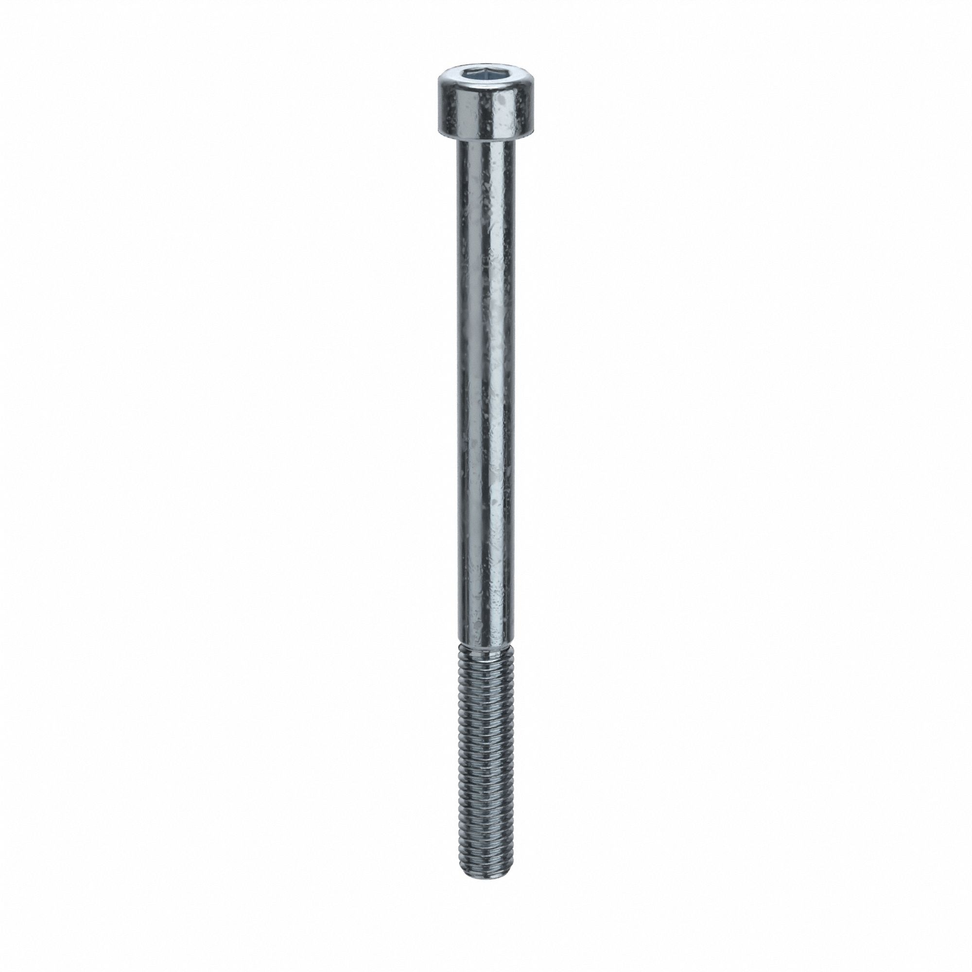 Socket Head Cap Screw: M8x1.25 Thread Size, 110 mm Lg, Std, Zinc Plated, Alloy Steel, 50 PK