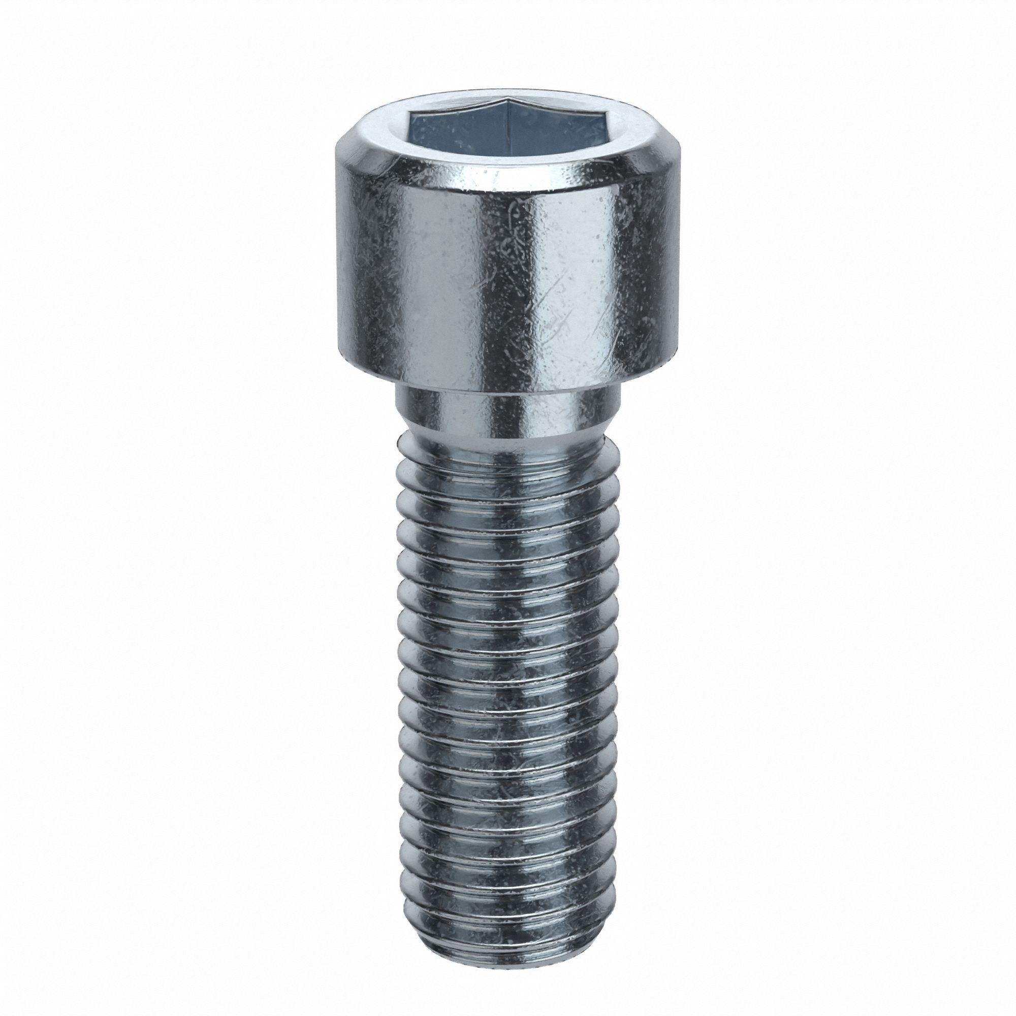 Socket Head Cap Screw: M14x2.00 Thread Size, 40 mm Lg, Std, Zinc Plated, Alloy Steel, 50 PK
