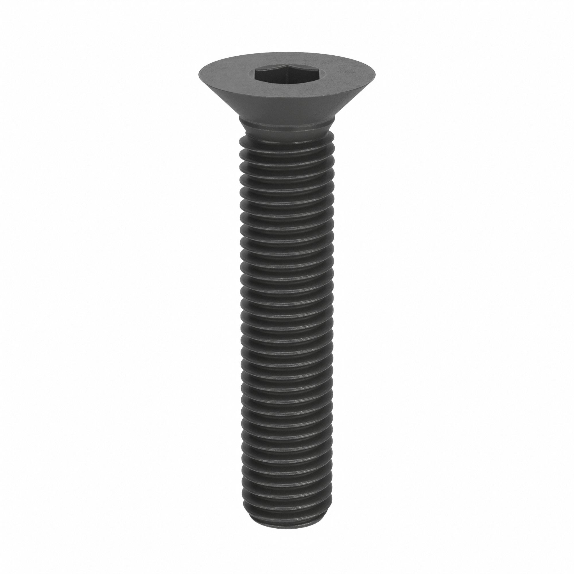 M18x2.50 Thread Size, 90 mm Lg, Socket Flat Head Screw - 38DF12