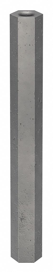 Standoff: M3-0.5 Thrd Sz, 50 mm Lg, Hex, Steel, Zinc Plated, 5.5 mm Hex Wd