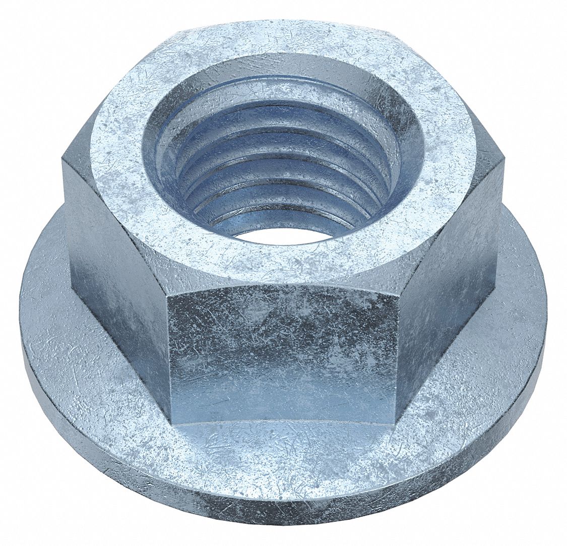 Flange Nut, M121.75 Thread, Flange Nut 38DH63M11590.120.0001 Grainger