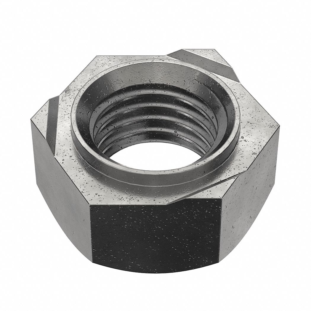M16 2 00 thread hex weld nut 38dj34 m14020 160 0001 grainger